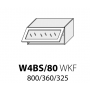 TITANIUM pakabinama spintelė W4Bs/80 WKF